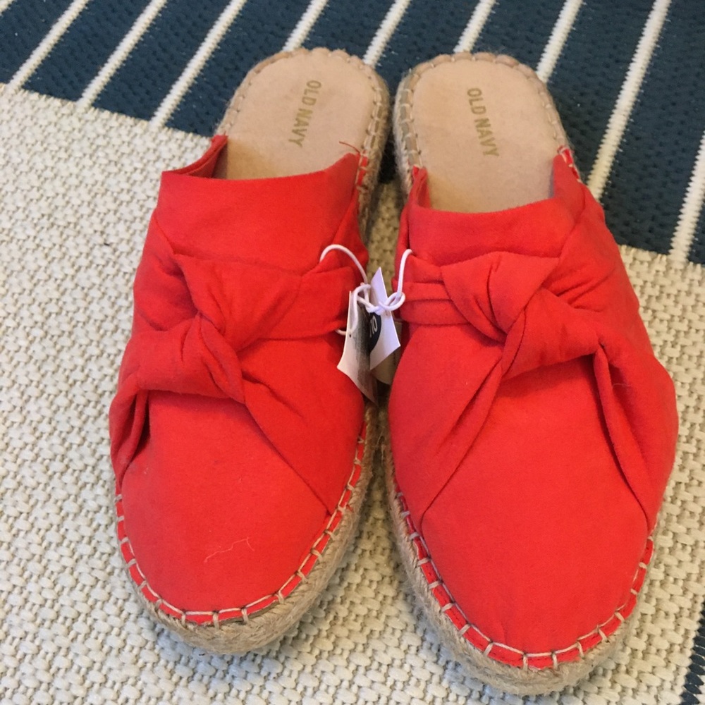 NWT Mule espadrilles